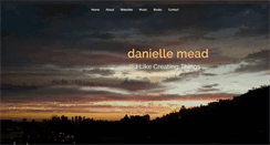 Desktop Screenshot of daniellemead.com